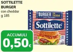 Basko Sottilette burger offerta