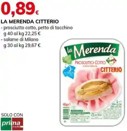 Basko La merenda CITTERIO offerta