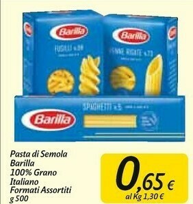 Carrefour Market Pasta di semola offerta