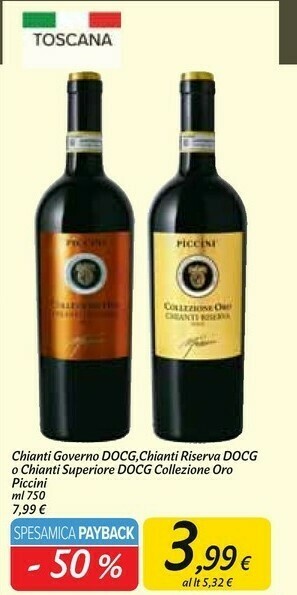 Carrefour Market Chianti docg 750 g(ml) offerta