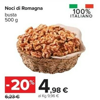 Carrefour Noci di romagna offerta