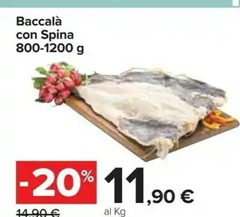 Baccala con spina