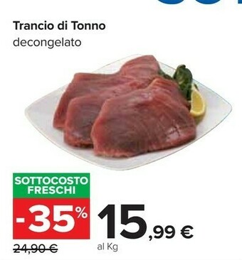Carrefour Trancio di tonno offerta
