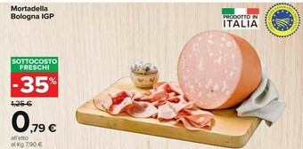 Carrefour Mortadella bologna igp offerta