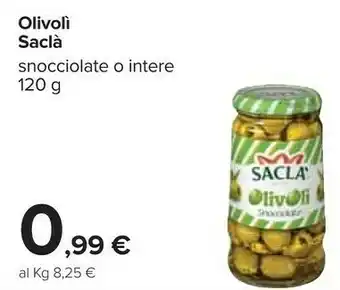 Olivoli snocciolate o intere 120 g