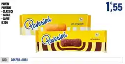 Adhoc Pavesi pavesini, classici, cacao, caffè offerta