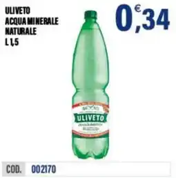 Adhoc Uliveto acqua minerale naturale offerta