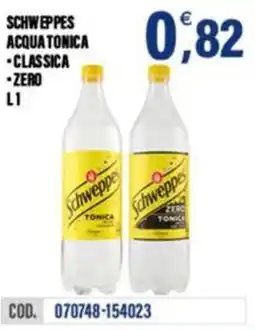 Adhoc Schweppes acquatonica classica, zero offerta