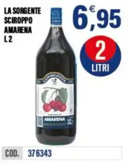 Adhoc La sorgente sciroppo amarena offerta