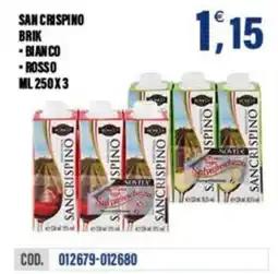 Adhoc San crispino brik, bianco, rosso offerta