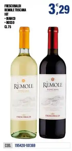 Adhoc Frescobaldi remole toscana igt, bianco, rosso offerta