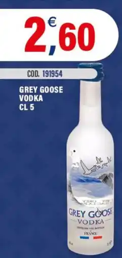 Adhoc Grey goose vodka offerta