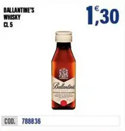 Adhoc Ballantine's whisky offerta