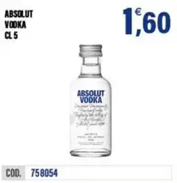 Adhoc Absolut vodka offerta
