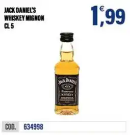 Adhoc Jack daniel's whiskey mignon offerta