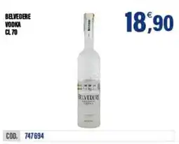 Adhoc Belvedere vodka offerta