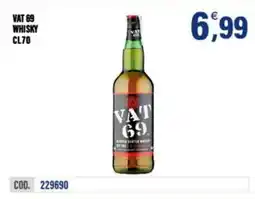 Adhoc Vat 69 whisky offerta