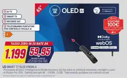 Trony LG SMART TV OLED 65B56LA offerta