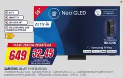 Trony SAMSUNG SMART TV QE55QN70FA offerta