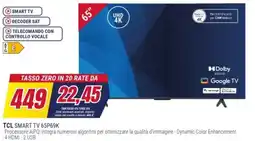 Trony TCL SMART TV 65P69K offerta