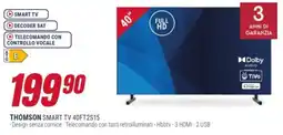 Trony THOMSON SMART TV 40FT2S15 offerta