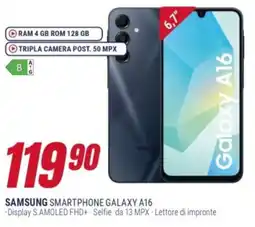 Trony SAMSUNG SMARTPHONE GALAXY A16 offerta