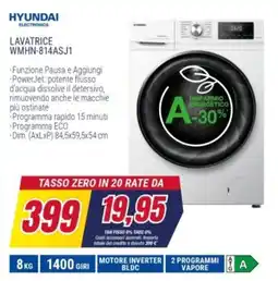 Trony HYUNDAI LAVATRICE WMHN-814ASJ1 offerta