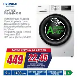 Trony HYUNDAI LAVATRICE WMHN-914ASJ1 offerta
