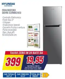Trony HYUNDAI FRIGORIFERO DDHN-320NM2XEO offerta