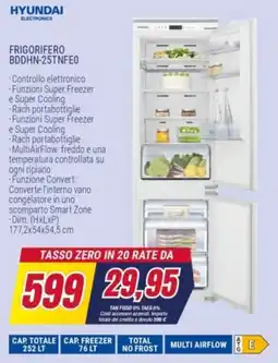 Trony HYUNDAI FRIGORIFERO BDDHN-25TNFEO offerta