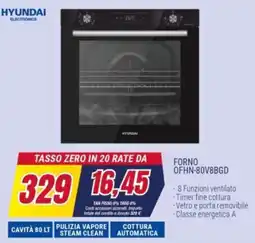 Trony HYUNDAI FORNO OFHN-80V8BGD offerta