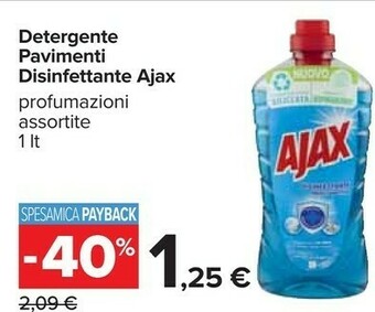 Carrefour Detergente pavimenti disinfettante offerta