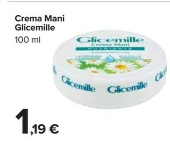 Carrefour Glicemille crema mani 100 ml offerta