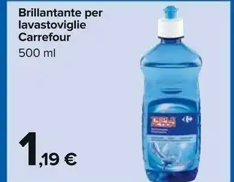 Carrefour Carrefour brillantante per lavastoviglie offerta