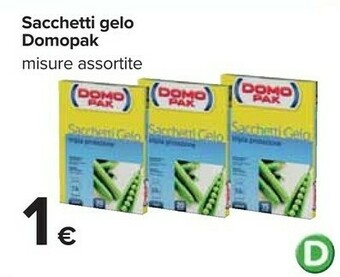 Carrefour Domopak sacchetti gelo offerta