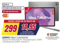Trony LENOVO TABLET ZAG70201SE offerta