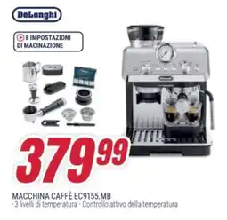 Trony DeLonghi MACCHINA CAFFÈ EC9155.MB offerta