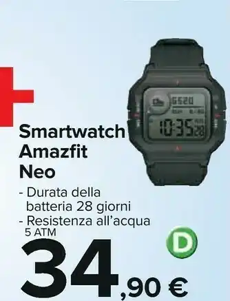 Amazfit smartwatch neo