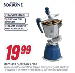 Trony Caffè borbone macchina caffè moka ciao offerta
