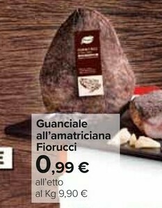 Carrefour Guanciale all'amatriciana offerta