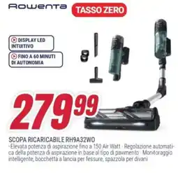 Trony Rowenta SCOPA RICARICABILE RH9A32WO offerta