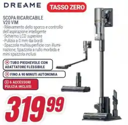 Trony DREAME SCOPA RICARICABILE V20 VIM offerta