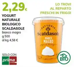 Basko Yogurt naturale biologico SCALDASOLE offerta