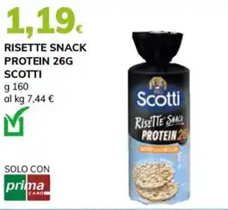 Basko Risette snack protein 26g SCOTTI offerta
