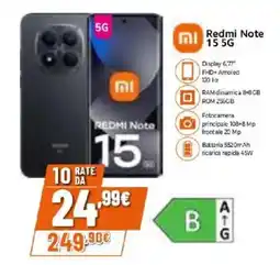 Expert Xiaomi Redmi Note 15 5G offerta