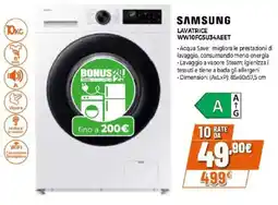 Expert SAMSUNG LAVATRICE WW10FG5U34AEET offerta