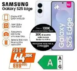 Expert SAMSUNG Galaxy S25 Edge offerta