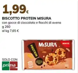 Basko Biscotto protein MISURA offerta