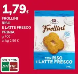 Basko Frollini riso e latte fresco PRIMIA offerta