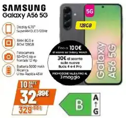 Expert SAMSUNG Galaxy A56 5G offerta